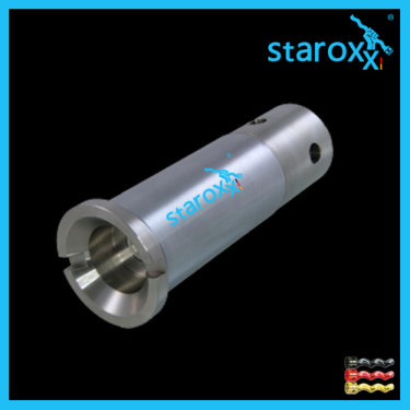 staroxx® arbre enfichable, chromé pour glande d'emballage pour Eugen PETER U600